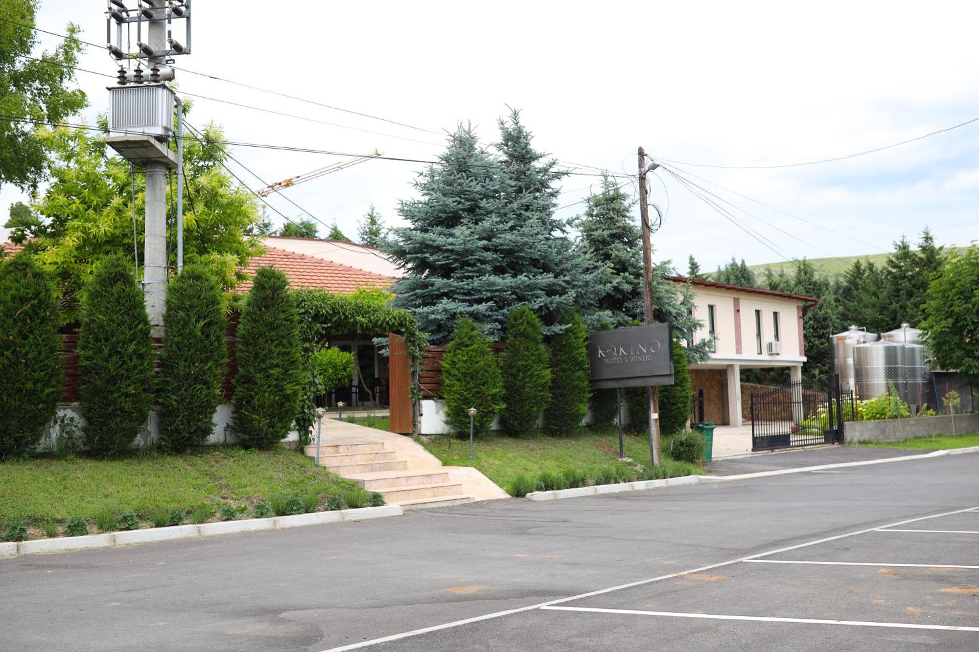 KOKINO Winery&Hotel Kumanovo Exterior foto